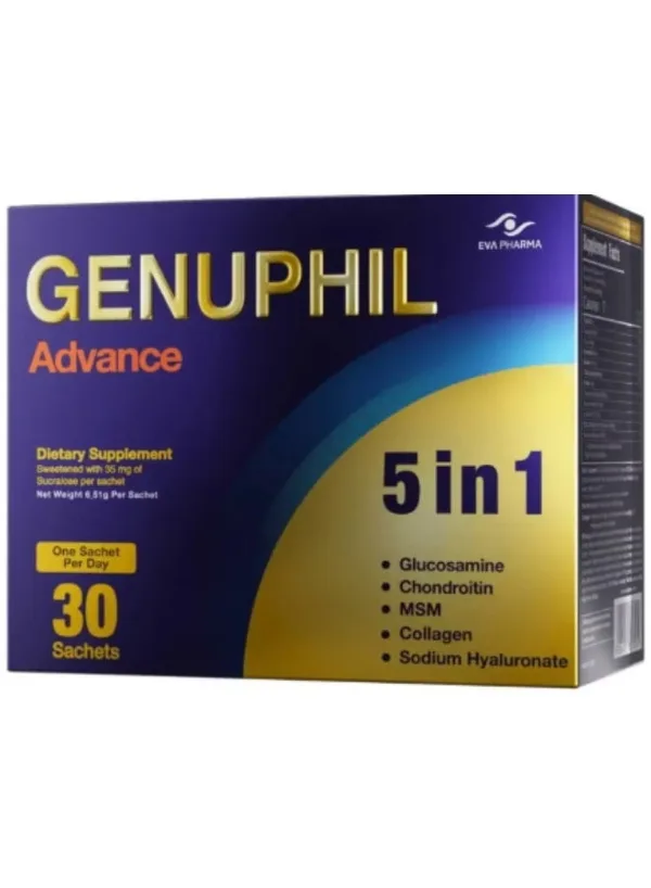 إيفا جينوفيل أدفانس Eva Genuphil - 30 كيس - دعم صحة المفاصل والركب